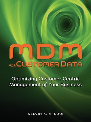 cover image of MDM for Customer Data
